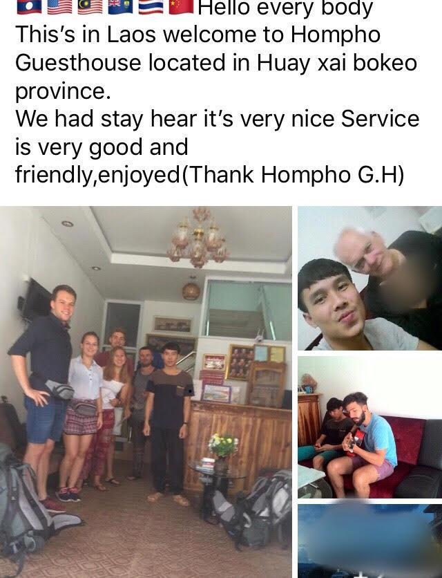 Hom Pho Guesthouse Huay Xai Buitenkant foto